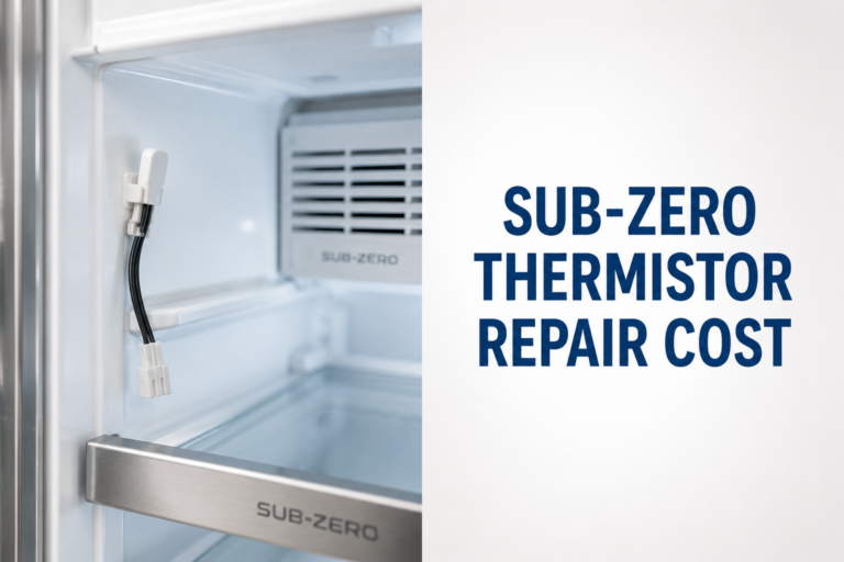 subzero thermistor repair cost