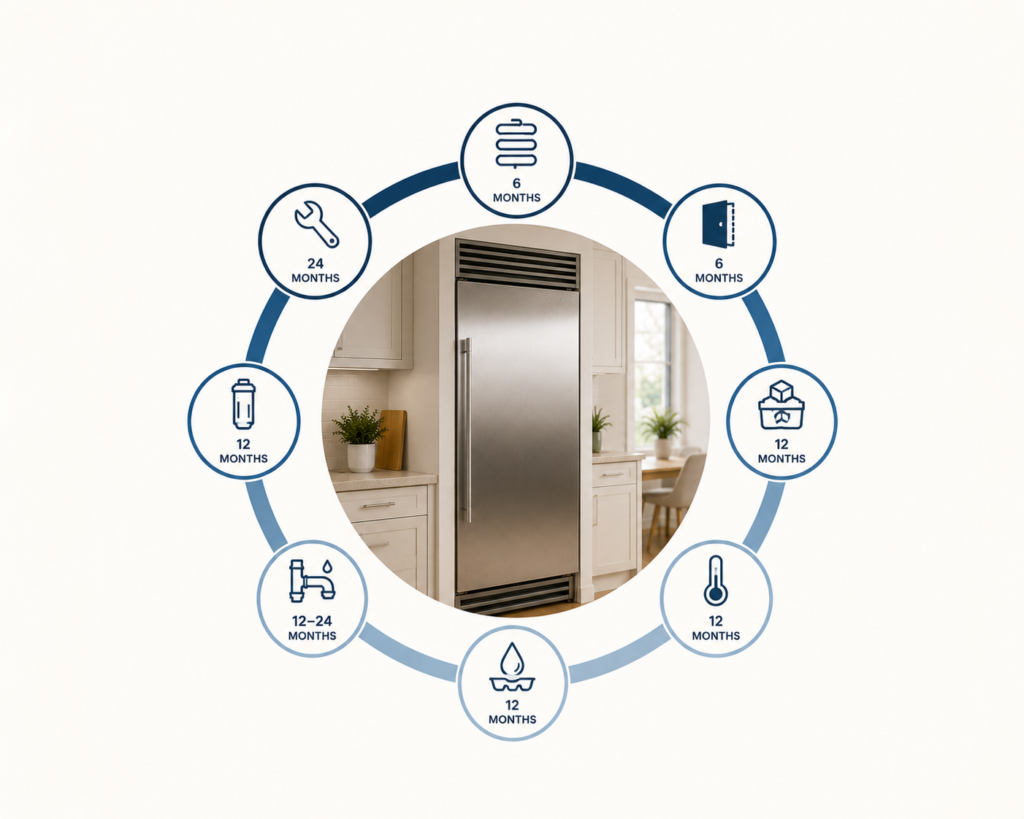 subzero fridge maintenance guide